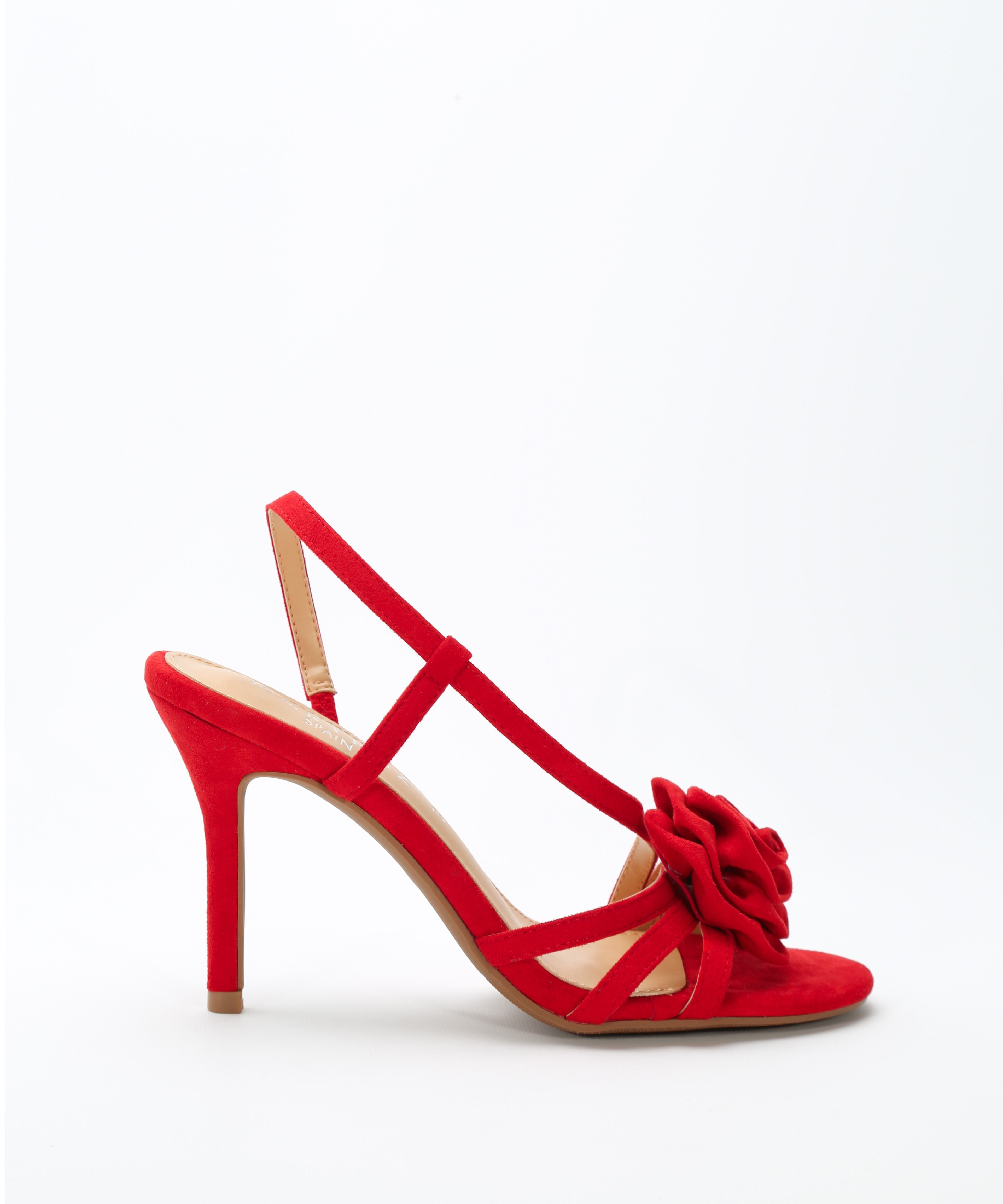 Sandalias tacón adorno flor image number null